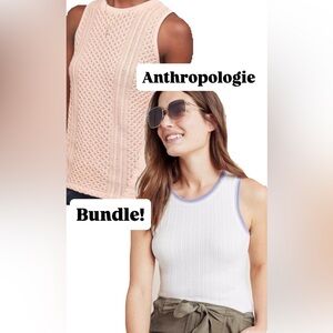 Anthropologie Saturday Sunday Bundle! 2 Medium Tank Tops!